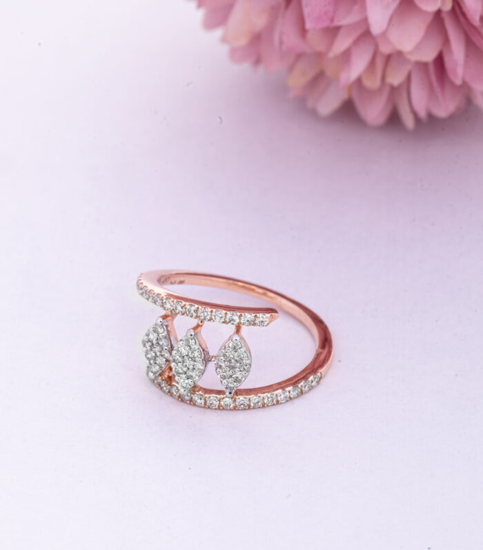 Tri Pear Ring