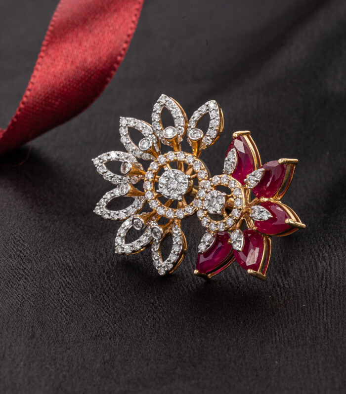 The Split Ruby Grand Ring