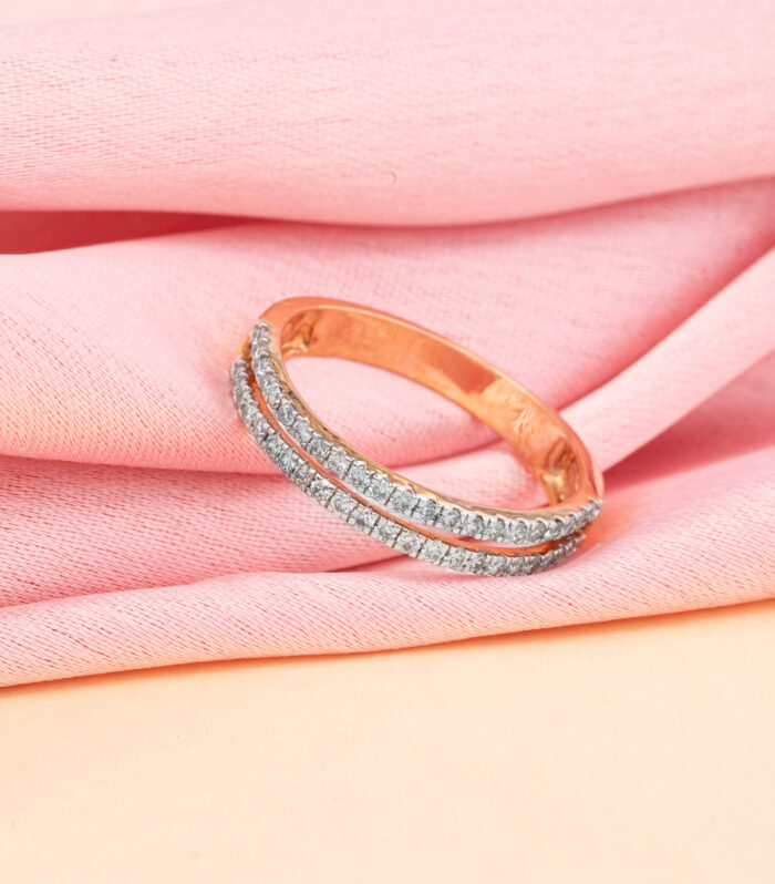 Paral String Band Ring