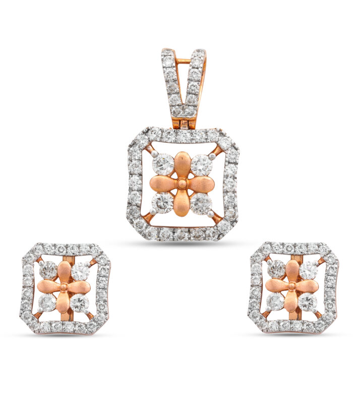 SADDLE POINT PENDANT SET