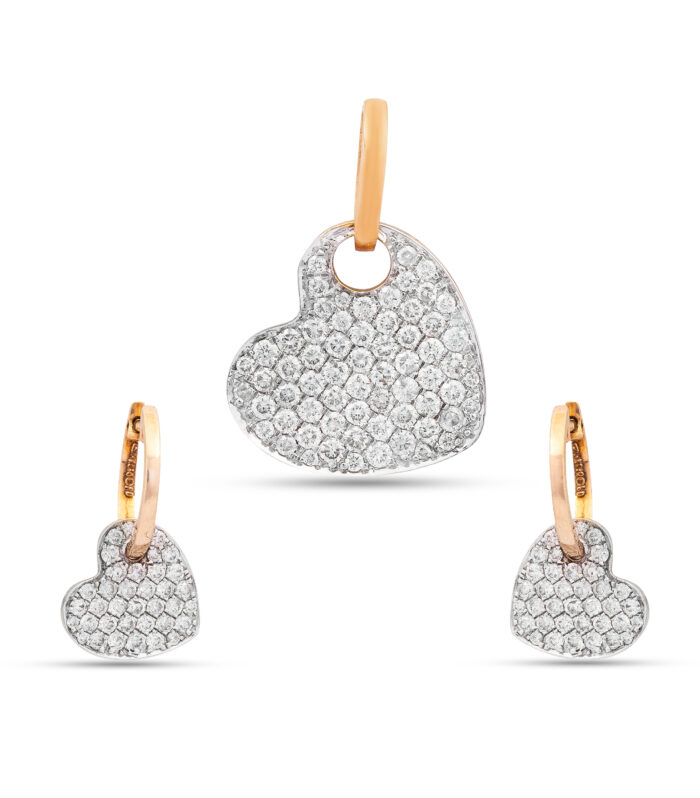 PURE HEART PENDANT SET