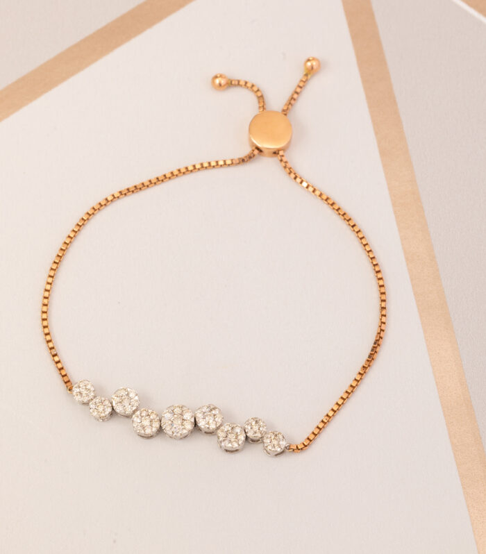 Zigzag String Points Bracelet