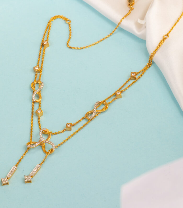 Tri Infinite Necklace